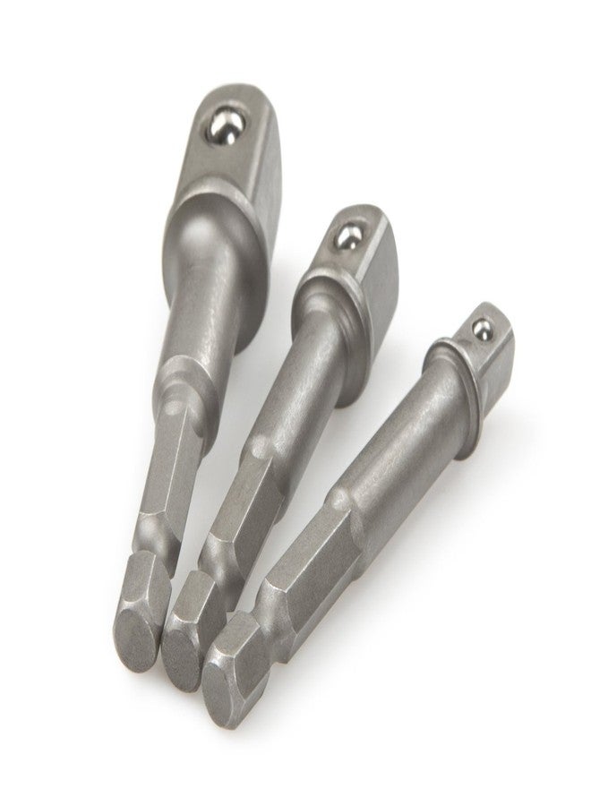 Mass Pro 3 Pcs Hex Drive Bit Power Drill Socket Driver Socket Adapter Set (Pack of 3) - Image 2